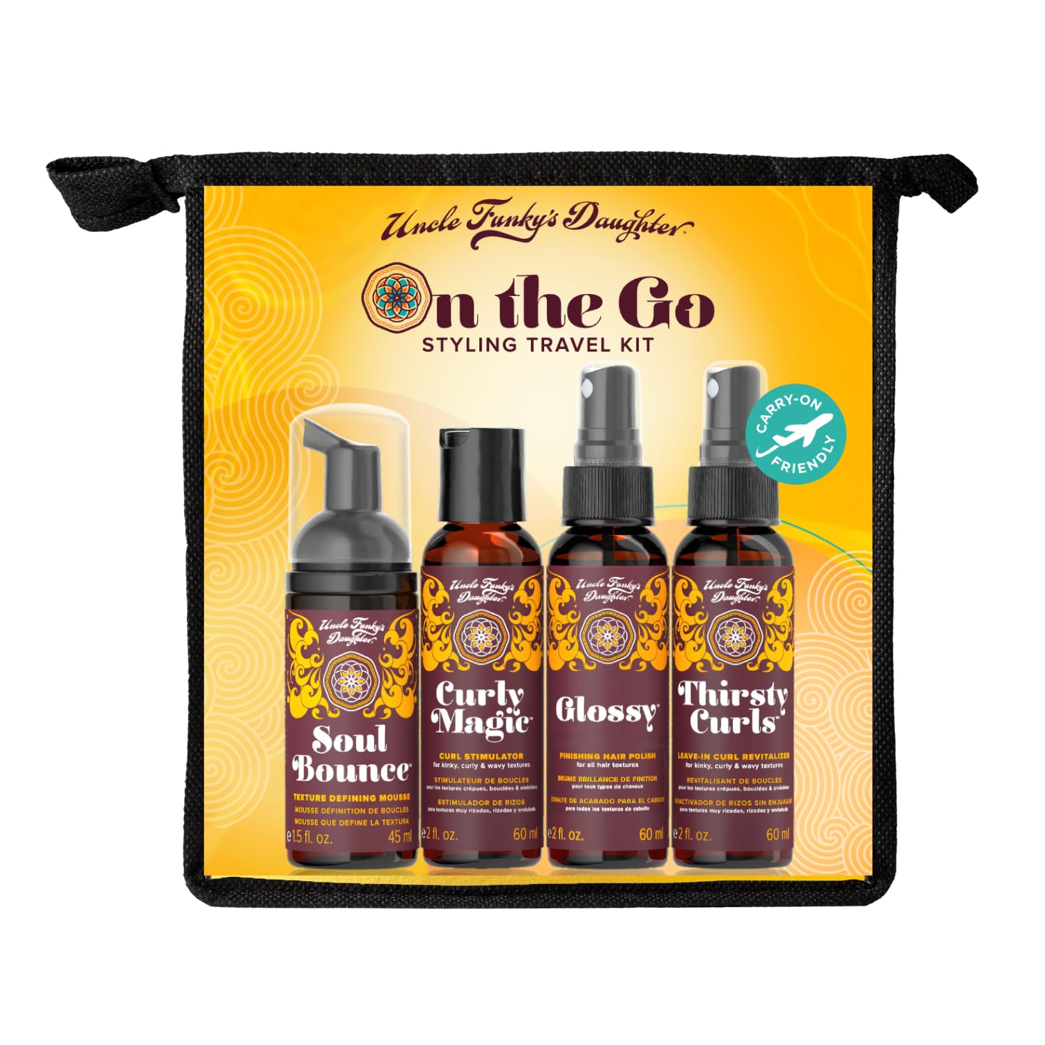 Uncle Funky's Daughter On The Go Styling Travel Kit