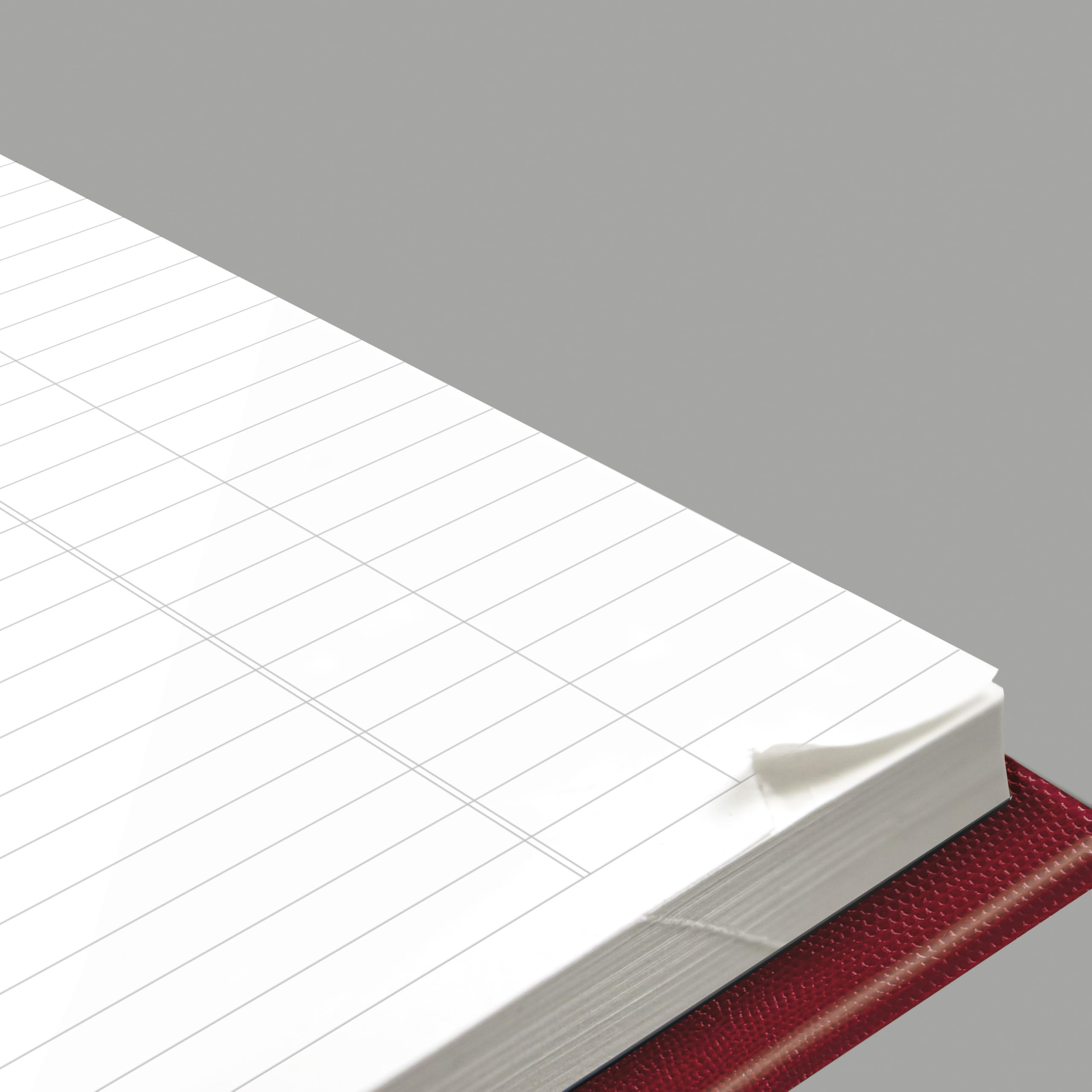 Brownline® CoilPro™ Agenda giornaliera 2027, senza tempo, 12 mesi, da gennaio a dicembre, rilegatura a doppio filo, 34,3 x 20 cm, rosso brillante (C551C.RED)