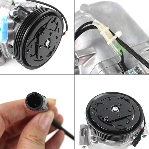 Miniatura 4 de Compresor de aire acondicionado 95201-77GB2 9520177GB2 para Suzuki JIMNY Seiko SEIKI SS07LK10 Piezas de recambio del compresor de CA