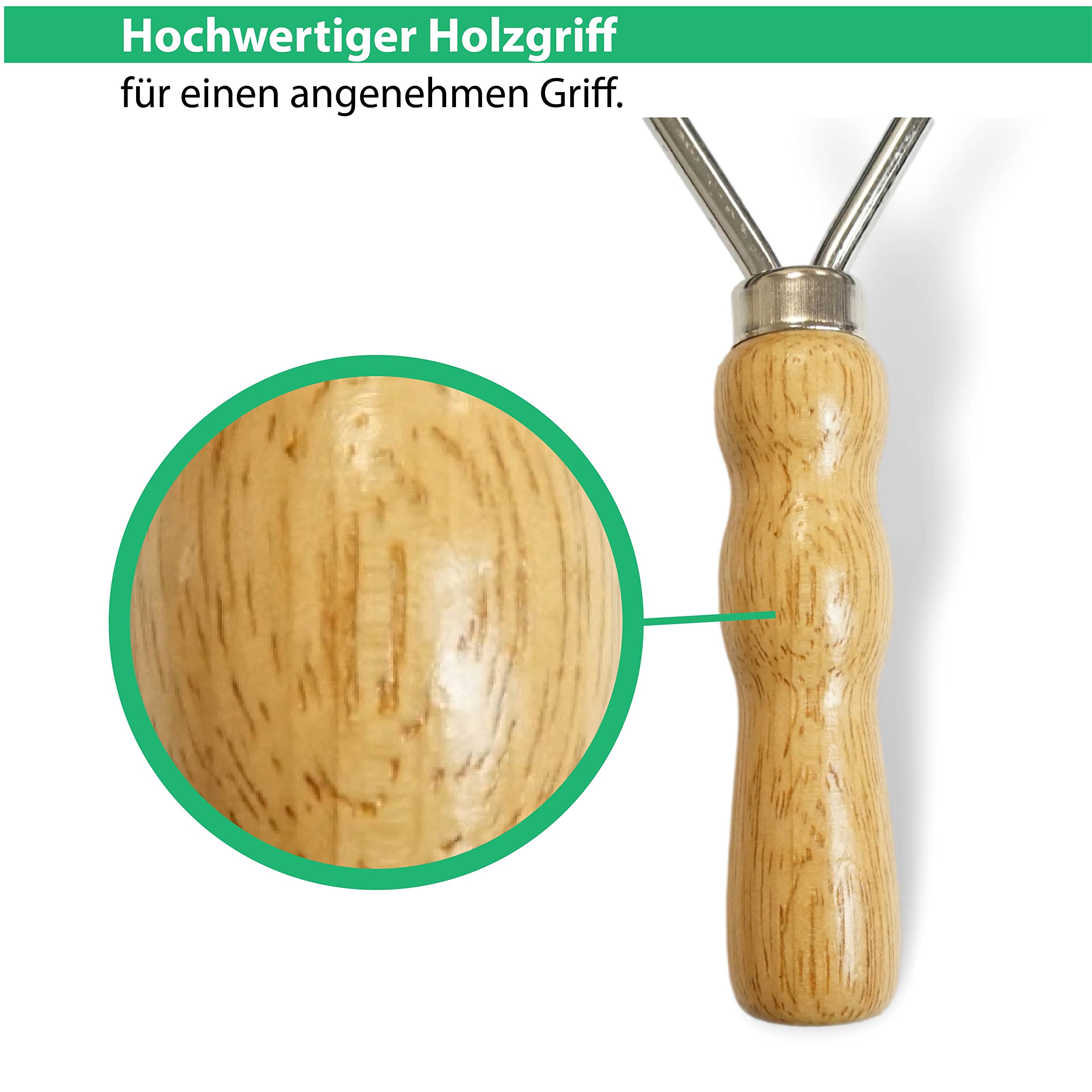 Striglia A Molla 6 Strati Per Cavalli - Pulizia Profonda Con Manico In Legno - Foto 11