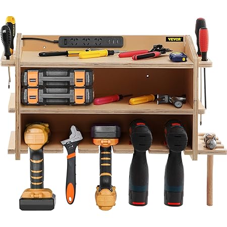 Aazon.co: Factory Crafts Cordless Drill Tool Holder Organization... Aazon.co: Factory Crafts Cordless Drill Tool Holder Organization...