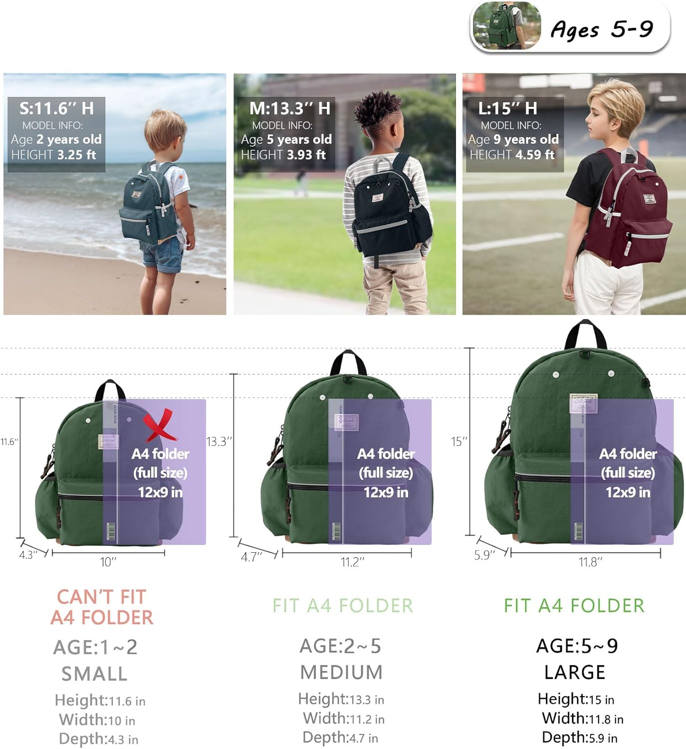 Kids Backpack for Boys: Boys Backpack 6-10 - Kindergarten Elementary School Bookbag for Boy - Image 3