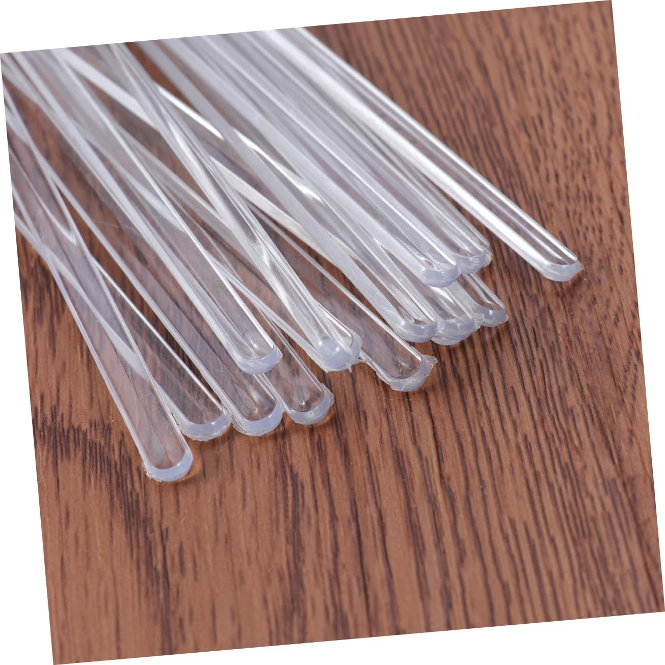 Plastic round Head Swizzle Sticks 100Pcs for Cocktail Drinks