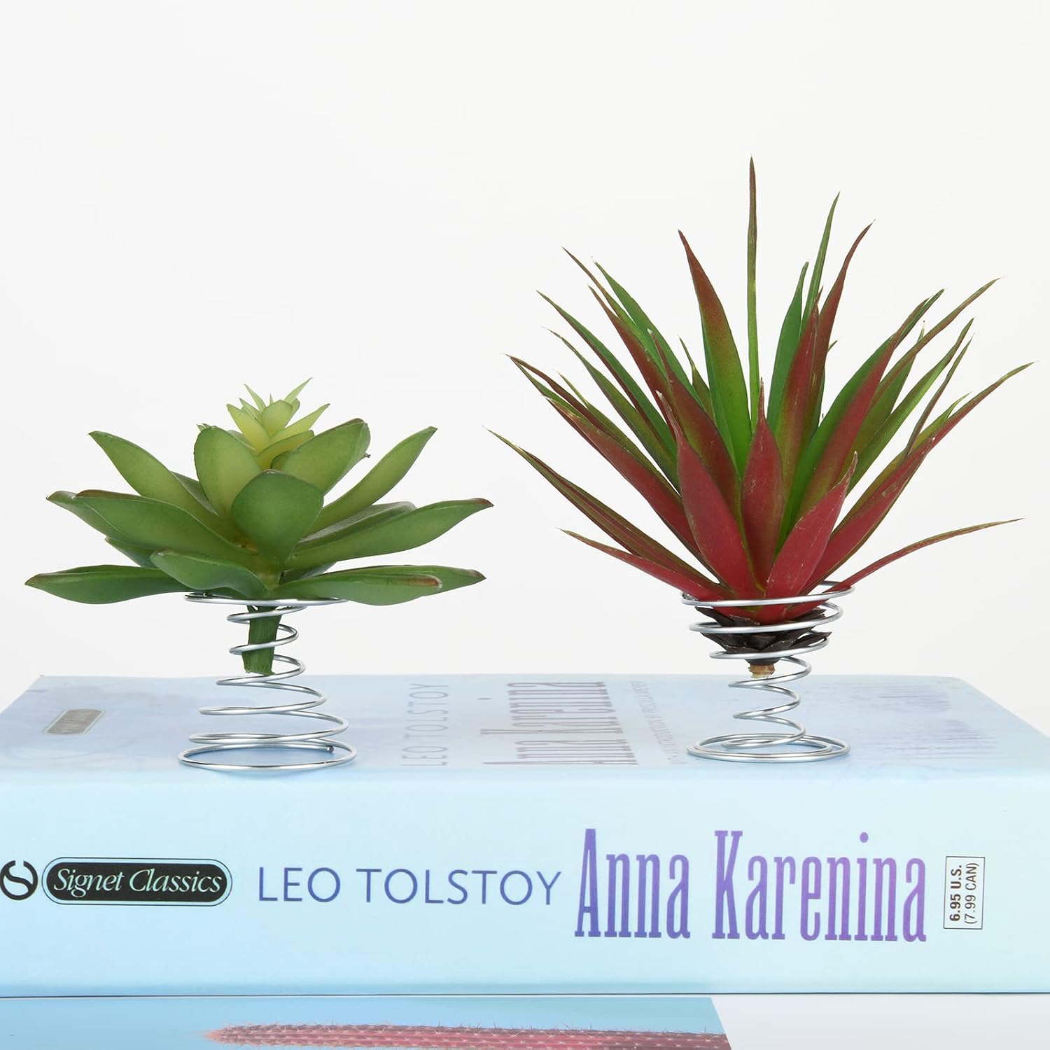 Cosmos Pack of 20 Spring Air Plant Holder Airplant Stands Tillandsia Container Stainless Steel Display Racks for Home Desk Decor image 3