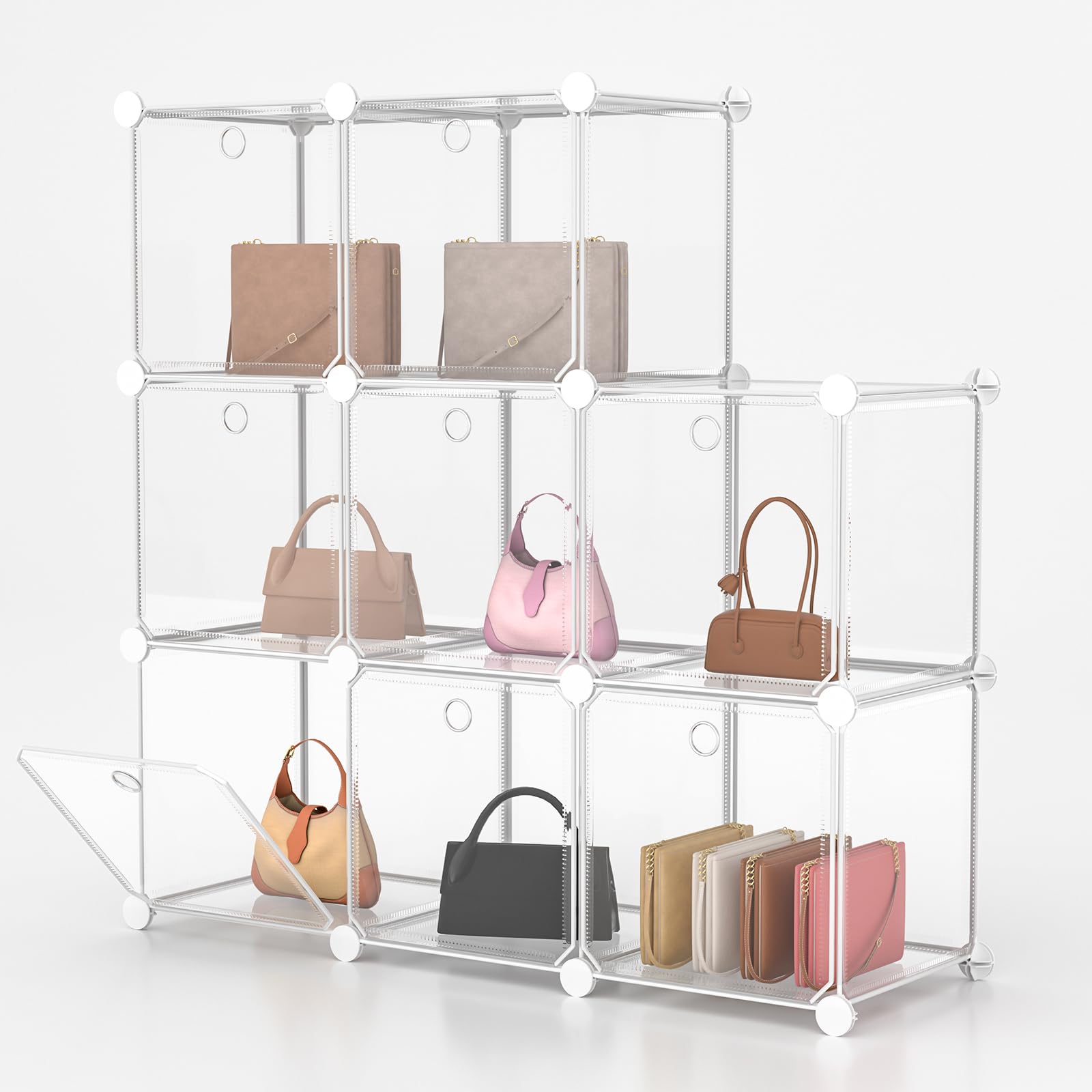 Amazon.com: Briwooody 8 Pack Purse Organizer for Closet Purse