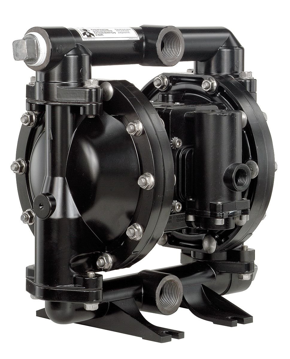1" Aluminum Air Double Diaphragm Pump 52 GPM 200F