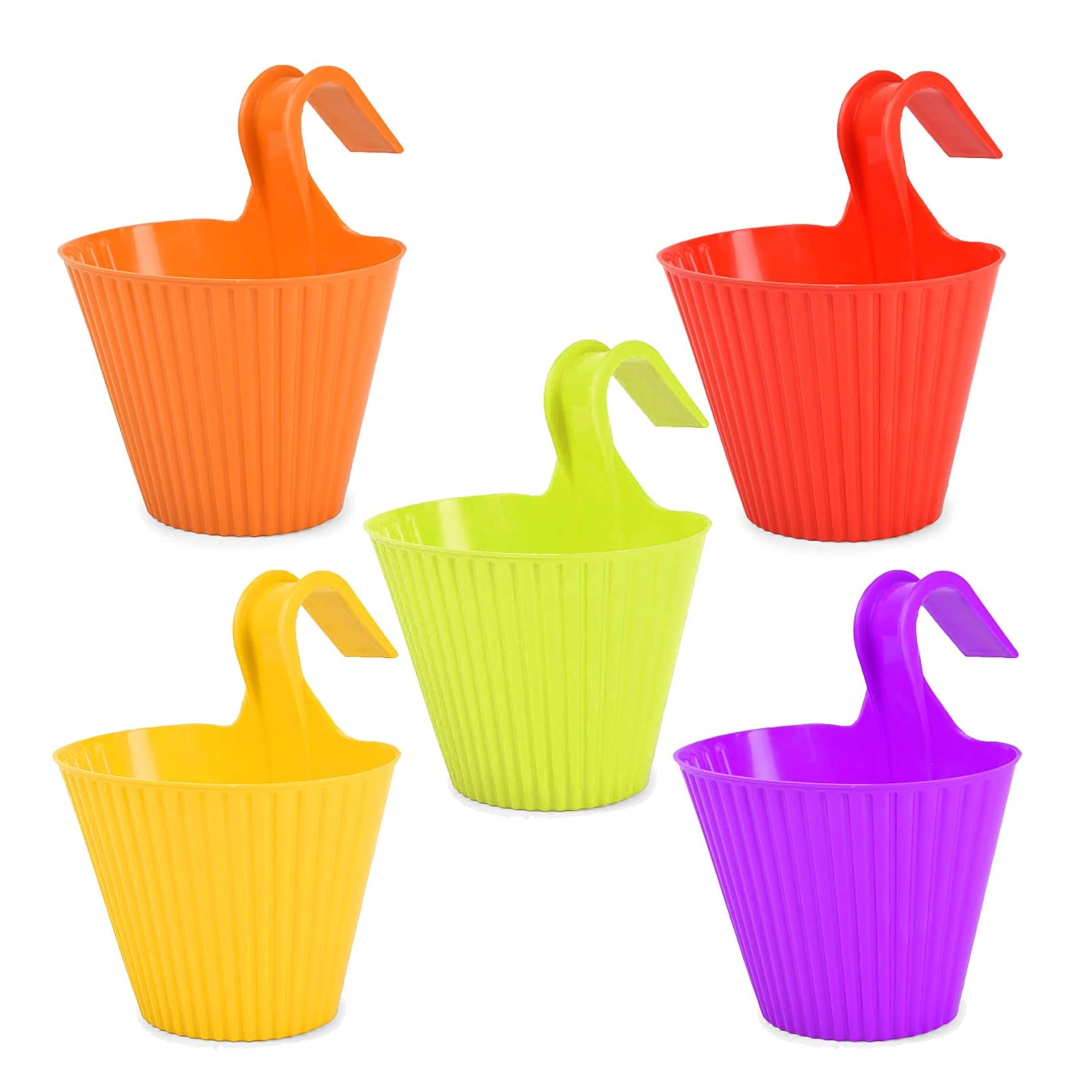 See full amazon price history chart for Go Hooked Plastic Lily Hanging Planters Hanging Pots for Balcony-Set of 5 Go Hooked Plastic Lily Hanging Planters Hanging Pots for Balcony-Set of 5 (B08FRLK1KS) Amazon Price History, Amazon Price Tracker