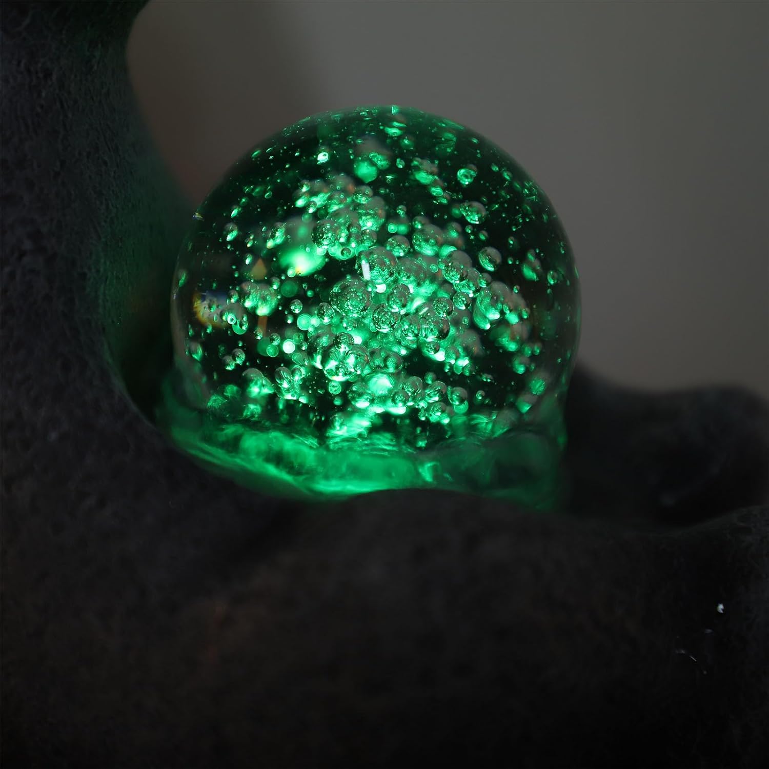 Tabletop Fountain USB with Quiet Pump and LED Light, Desktop Fountain Decor Ornament for Office Relaxation