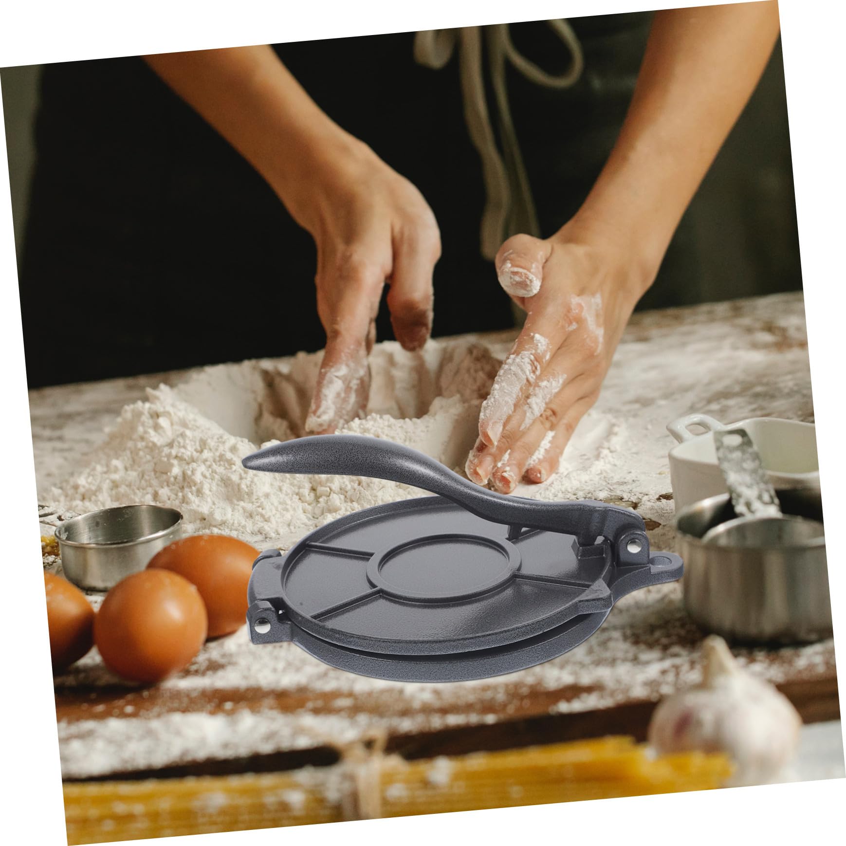 Prensa de Aleación de Aluminio Manual para Tortillas Redonda para Masa