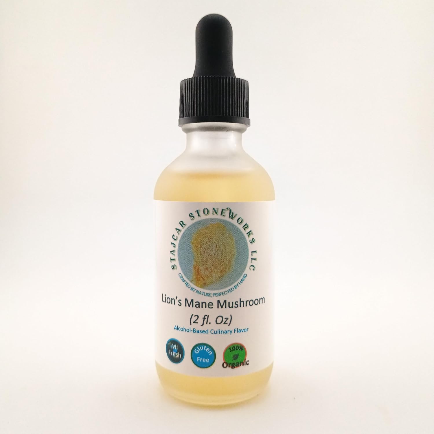 Lion's Mane Liquid Gourmet Flavor – Sweet & Savory Culinary Mushroom Glaze – 2oz