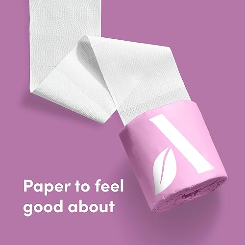 Miniatura 5 de Tienda Aware Papel higiénico 100% bambú, 12 rollos, 3 capas, certificado FSC, 350 hojas