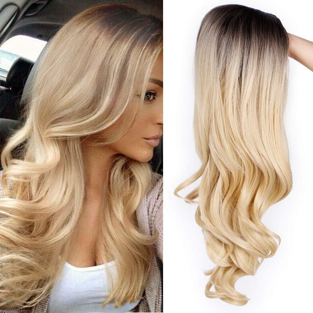 Ombre Blonde Wigs for Women