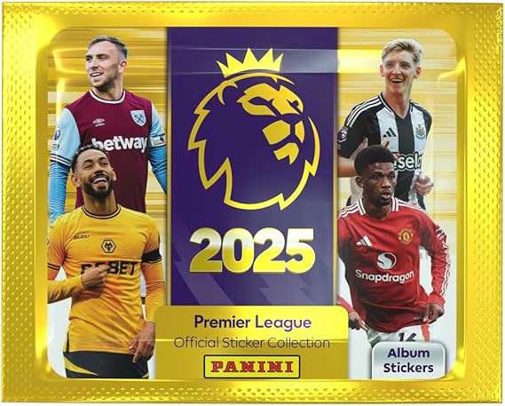 Premier League 2025 Official Sticker Collection - x50 Packs