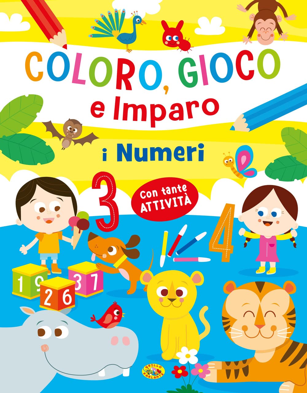COLORO, GIOCO E IMPARO - I NUM