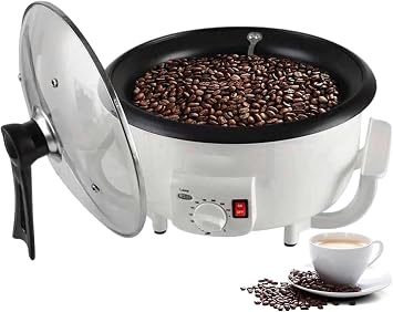 Wzglod الكهربائية البندق المحمصة، الموقد حبوب البن المنزلية، كمية الخبز 300-350 G، آلة الخبز متعددة الوظائف لخبز الفشار، الفاصوليا الخام، الشاي، الفول السوداني، السمسم