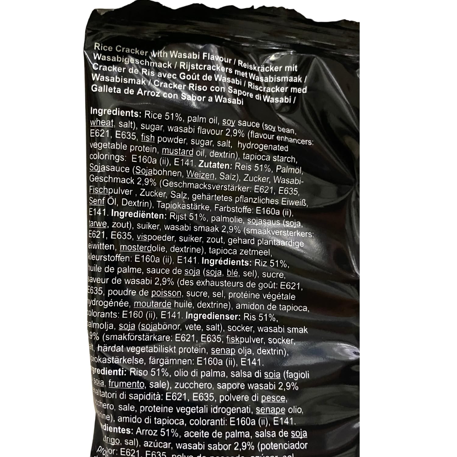 ROYAL ORIENT Tranchants Wasabi Riz Crackers 10 x 150 g 1 Unité