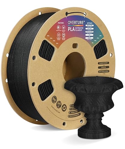 Vista 69 de Overture - Filamento PLA de impresión 3D para la mayoría de FDM en 1.75 milímetros, en bobina de 1 kilogramo de 200 x 200 milímetros y de precisión