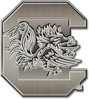 Rico Industries NCAA Standard Antique Nickel Auto Emblem for Car/Truck/SUV