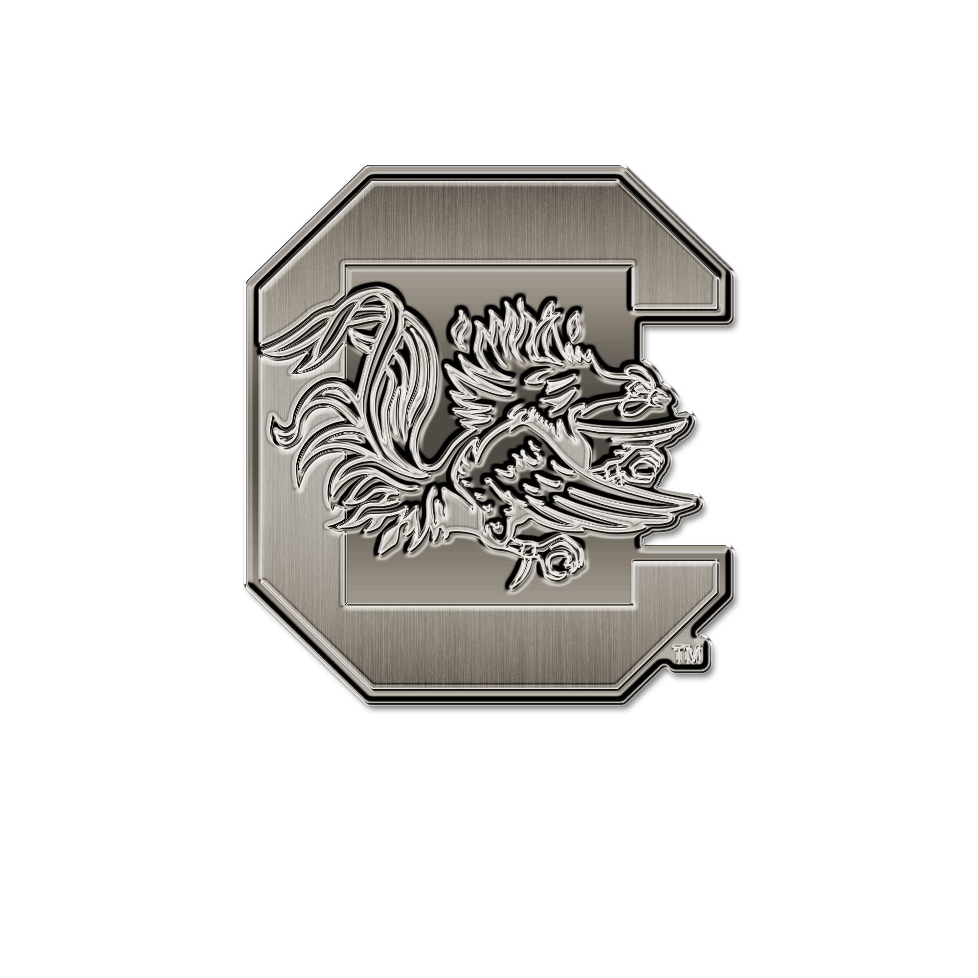 NCAA Standard Antique Nickel Auto Emblem for Car/Truck/SUV