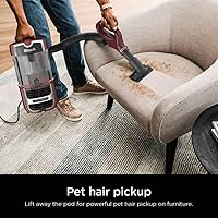 Vista 4 de Sharky Navigator - Aspiradora vertical para mascotas, limpieza profunda de alfombras y suelos con filtro HEPA y recipiente elevable