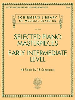 Selected Piano Masterpieces: Schirmer's Library Vol. 2128