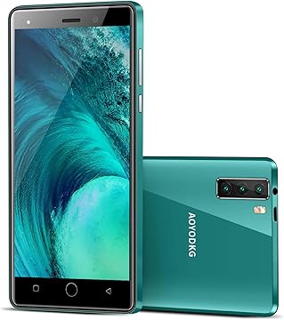 Mobile Phone Android 9 0 Smartphone SIM Free Android Phones Unlocked 5 Inch Full Screen Dual SIM Dual 4G WIFI 1 GB 16GB ROM 128 GB 8MP Rear Camera 5MP Front camera Smart Phone Green 