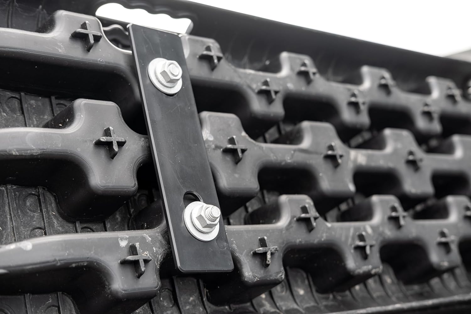 POLARIS Recovery Board Mounts - Fits M10 Roof Rack/Truck Bed Holes & Most Board Brands (4.72"-6.69" Spacing), Rust-Resistant Hardware