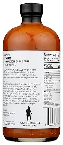 Miniatura 4 de Salsa BBQ - Ogre Sauce - Salsa de barbacoa artesanal multiusos - Salsa BBQ galardonada - La mejor salsa BBQ que hayas tenido