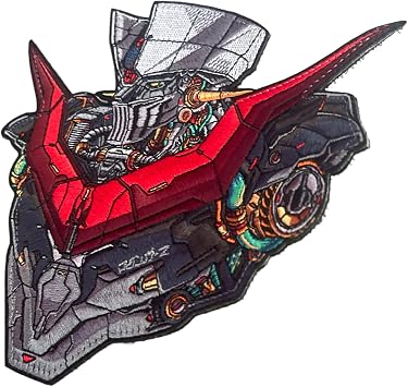 Alpha #5 Mazinger Mecha Embroidered Morale Patch
