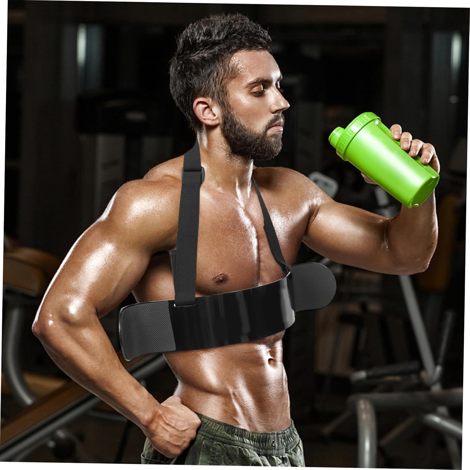 Toyvian Arm Heavy Duty Bicep Training Board for Body Building Ergonomic Design Durable for Forearm Muscle Development Fitness Tool for Men