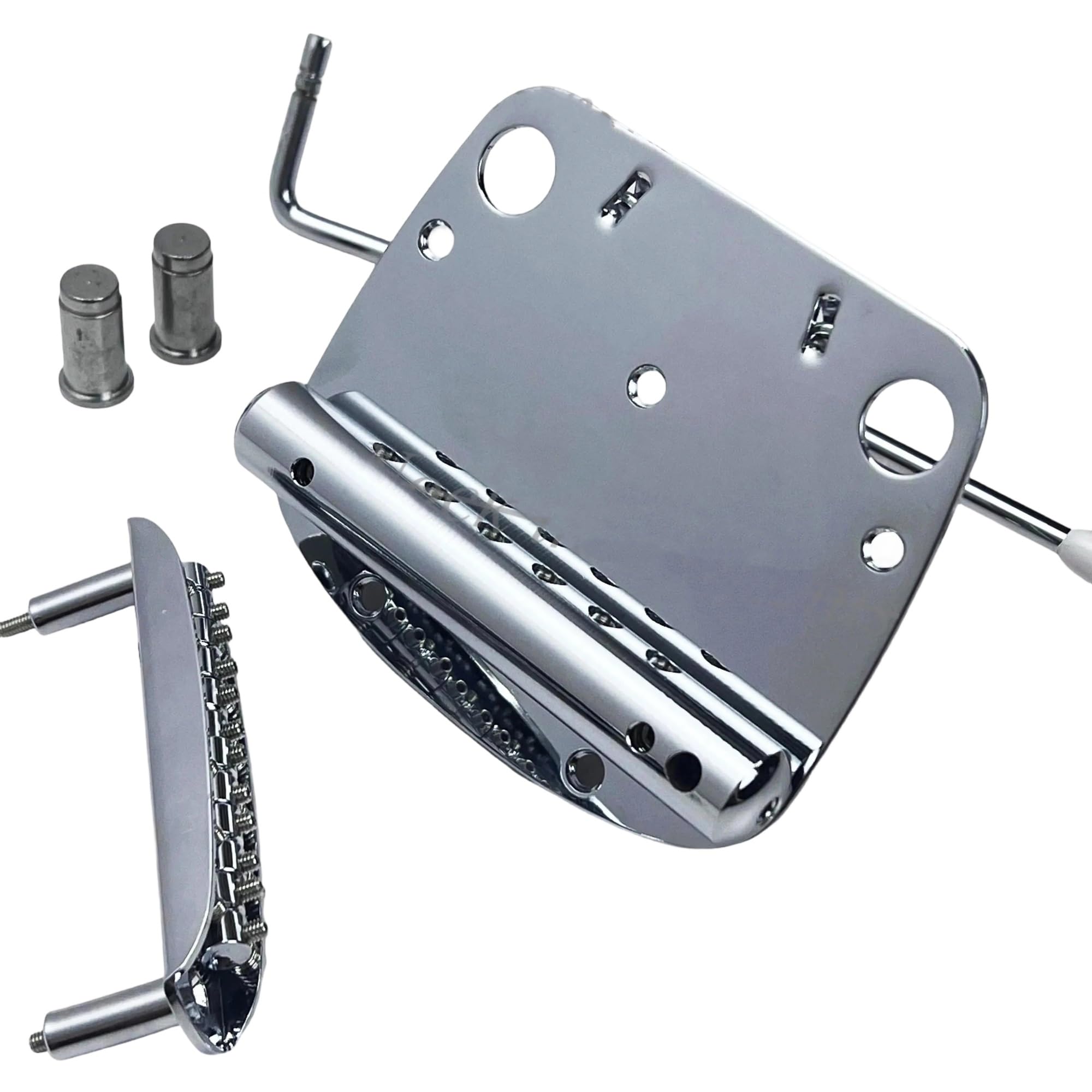 Mostek Gitarowy Zestaw Gitary Vibrato Bridge Tail Piece 6 Strun Akcesoria Do Instrumentów Muzycznych