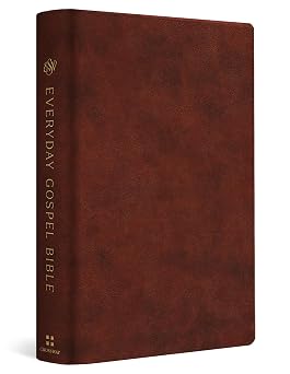 ESV Everyday Gospel Bible Connecting Scripture to All of Life TruTone, Chestnut