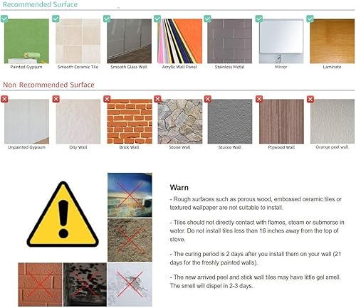 Miniatura 7 de Azulejos de cocina para despegar y pegar, azulejos mexicanos Talavera (10 hojas)