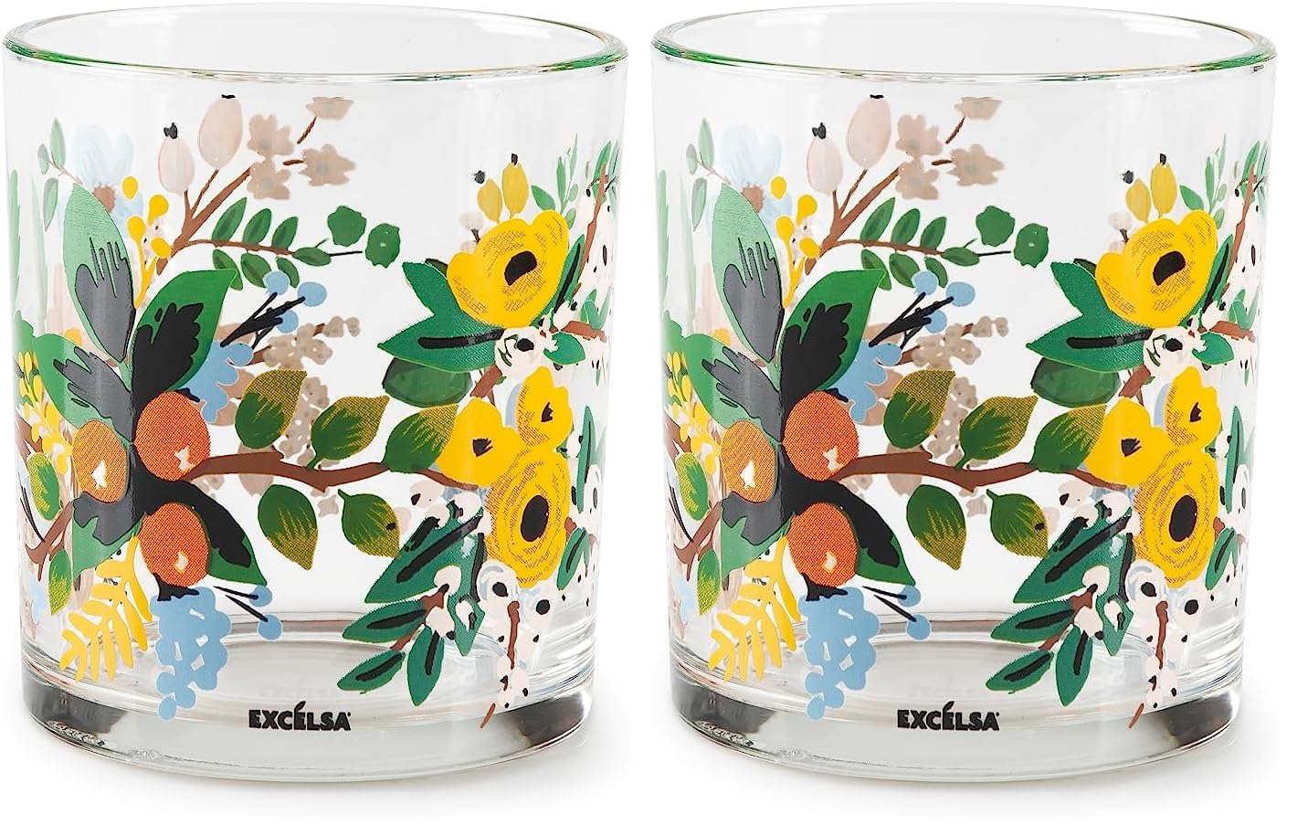 Verres Excelsa Fiori Frida 65216 lot durable anti-ternissement