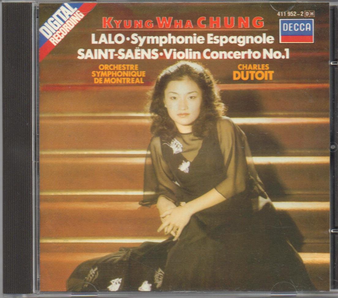 Symphonie Espagnole [Audio CD] Lalo; Saint-Saens and Chung