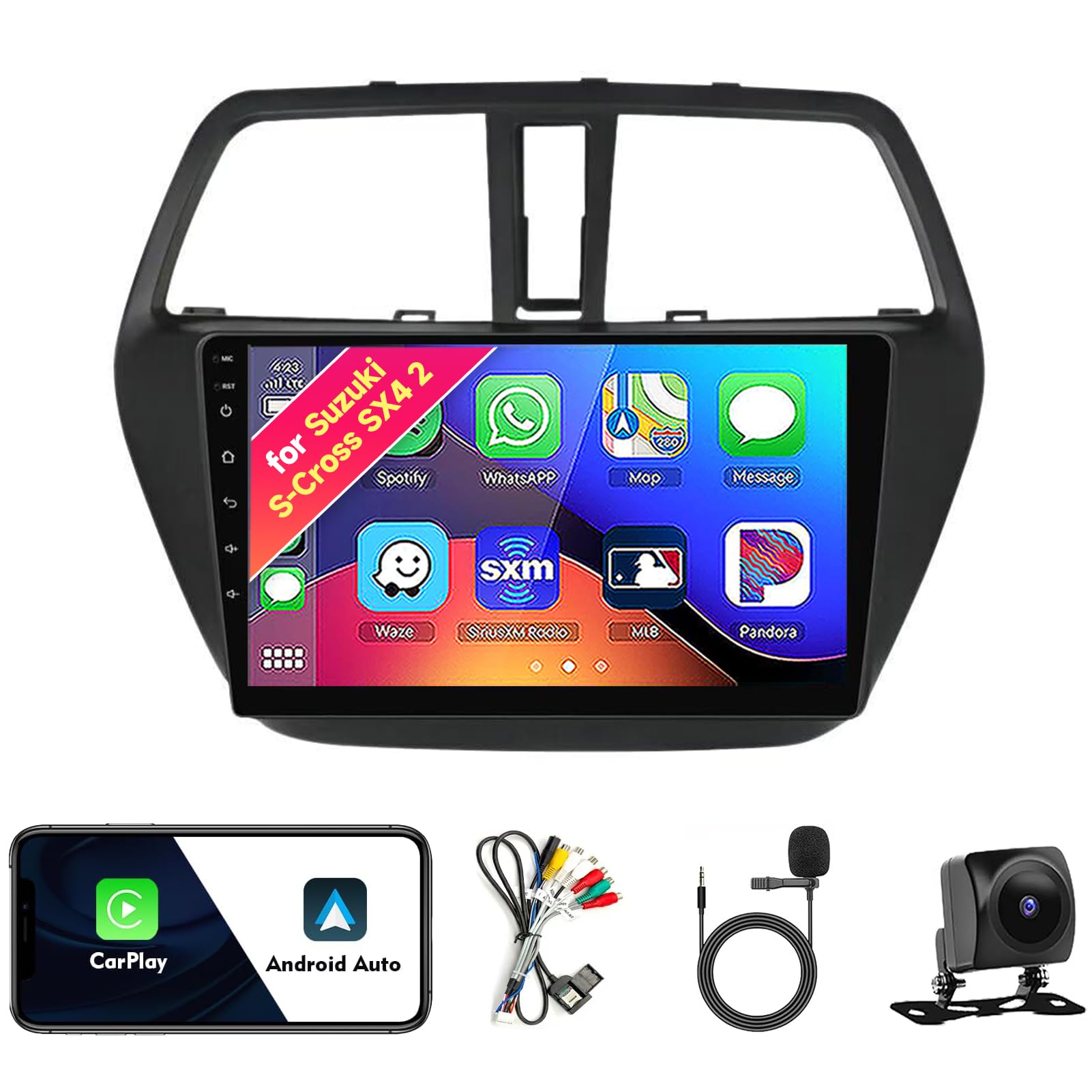 Amazon.com: Car Radio Stereo for Suzuki S-Cross SX4 2 2014-2017