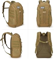Sac à Dos Tactique G4Free 45L - Sac Militaire MOLLE, Imperméable, Pour Rando, Survie, Camping - Avec Patch Drapeau Et Trousse Secours Hiking Backpack