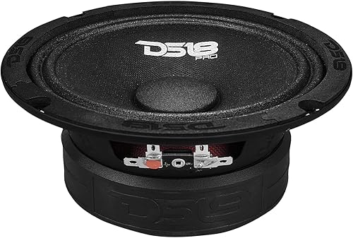 Miniatura 5 de DS18 PRO-GM6.4 Altavoz - 6.5 pulgadas, rango medio, cesta de acero negro, 480 W máximo, 140 W RMS, 4 ohmios - Altavoces de puerta de audio de