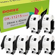 Doree 6x DK11215 1.142 X 42mm Multipurpose Thermal Labels 700/Roll