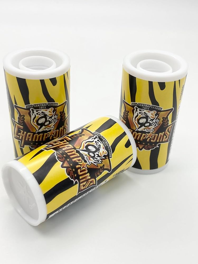 オリオン阪神タイガースミニコーラ2025 阪神タイガースグッズ 2025 セ・リーグ優勝記念 ミニラムネ