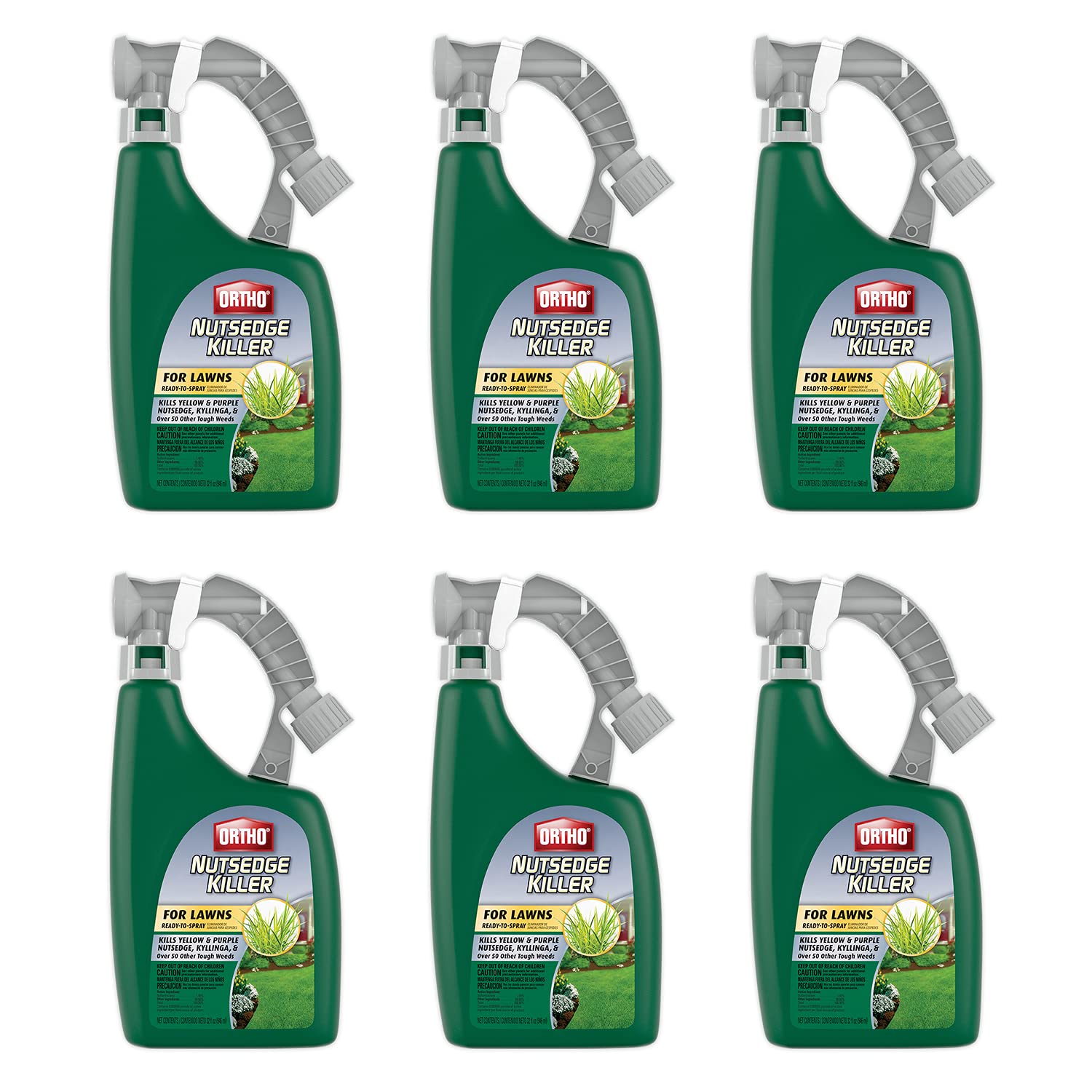 OrthoNutsedge Killer for Lawns Ready-To-Spray, 32 fl. oz. (6-Pack)