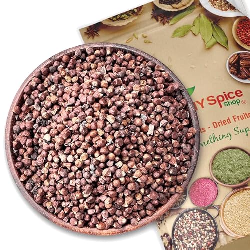 NY Spice Shop Grains of Paradise - Premium Plant Based African Spice (Aframomum melegueta) - Alligator Pepper Bulk - Ginny Guinea Grains in Resealable Bag (2 Ounce)