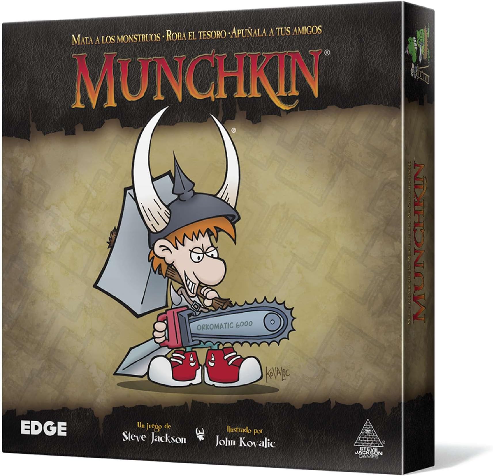 Edge Entertainment Munchkin MU01 Board Game, Spanish Version