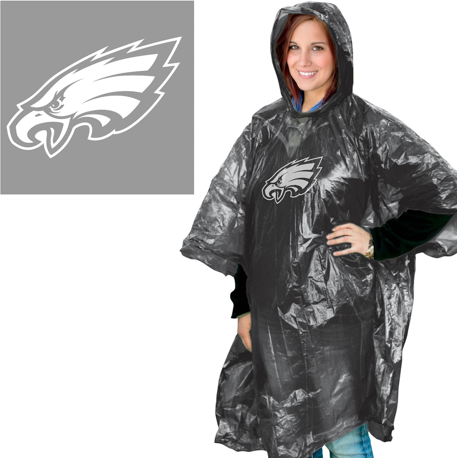 WinCraft NFL unisex-adult Rain Poncho