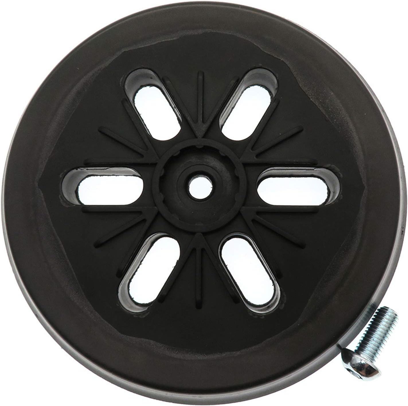 6" 150mm Sanding Backing Pad Hook Loop 6 Hole Interface Cushion Pad for Sanding Disc Power Orbital Grinder Tool