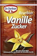 Dr. Oetker Bourbon Vanilla Sugar Pack of 13, 13 x 3 x 8 g, Sugar Refined with Extract of Elegant Bourbon Vanilla Beans, for Flavouring Cakes, Desserts & Shakes, Vegan