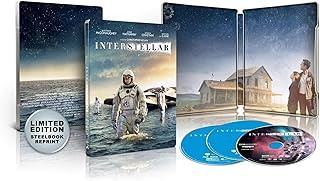 Interstellar - Limited Edition Steelbook (4K Ultra HD + Blu-ray + Digital)