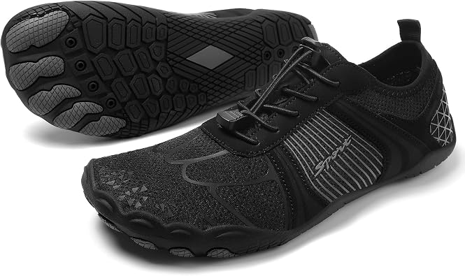 Hike Barefoot Beach Grounding Shoes Women Men Breathable Non-Slip Athletic Wide Toe Water Shoes