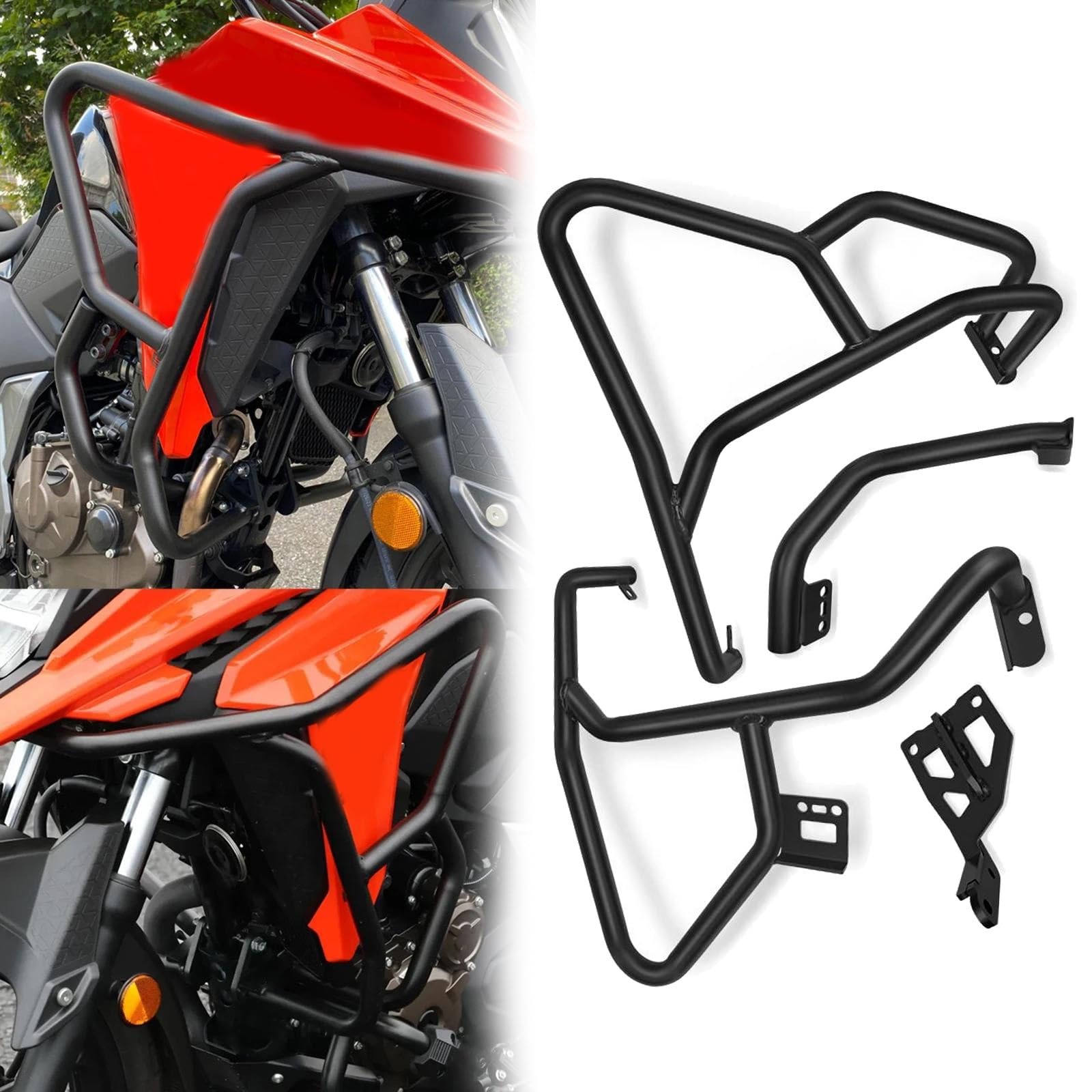 Protection moteur Suzuki V-STROM 250SX évitez les casses de cadre en voyage