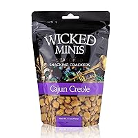 Vista 1 de Wicked Minis - Galletas de sopa y ostras – Mini sopa inflada con sabor a salina y salada, mezcla de aperitivos salados, ensaladas de picatostes